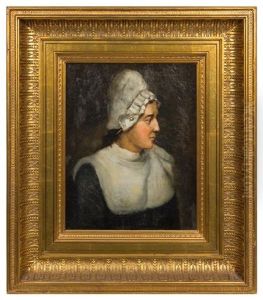 Portrait Of A Maid by Louis Kurz