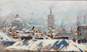 Snow-covered Roofs