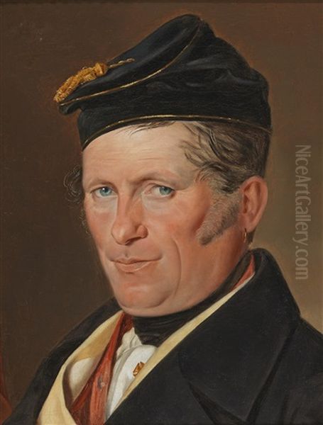 Portrait Of The Coffee House Owner Karl Hisberger - view 1