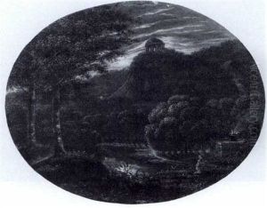 Italienische Landschaft by Johann Kaspar Kuster