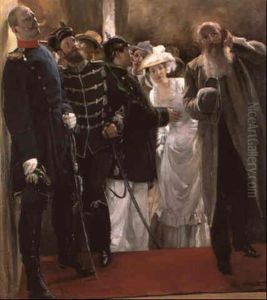 Studie Zu: Bismarck Liest Dem K"nig Die Kriegserkl,rung Vor by Erwin Kuesthardt