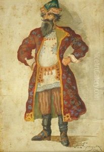 Merchant by Boris Kustodiev