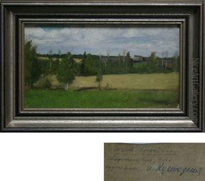 Summer Landscape by Boris Kustodiev
