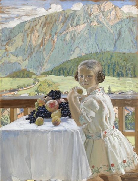 Portrait Of Irina Kustodieva - view 1