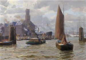 Hamburger Hafen by Paul Kutscha