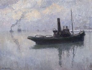 Tugboat In The Morning Light by Paul Kutscha