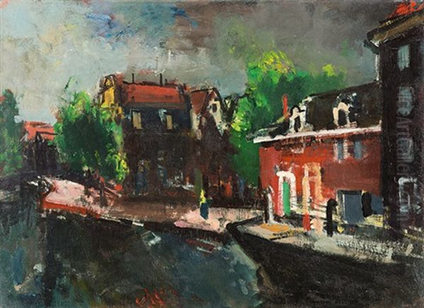 <paysage Hollandais-gracht> - view 1