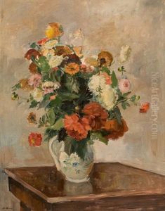 Floral Still Life by August Kutterer