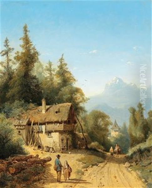 In The Alps - view 1