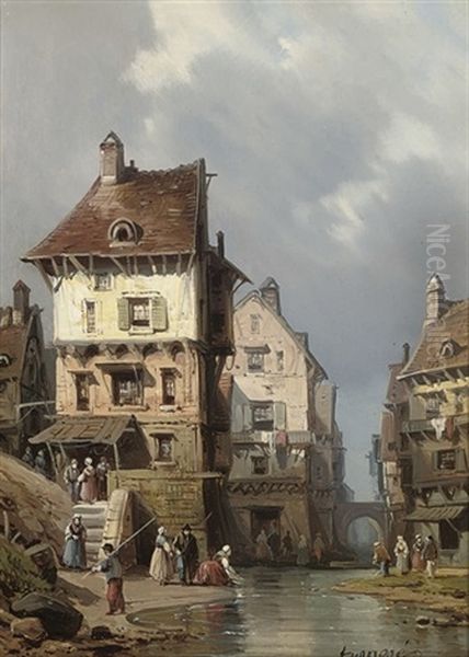 Les Lavandieres - view 1