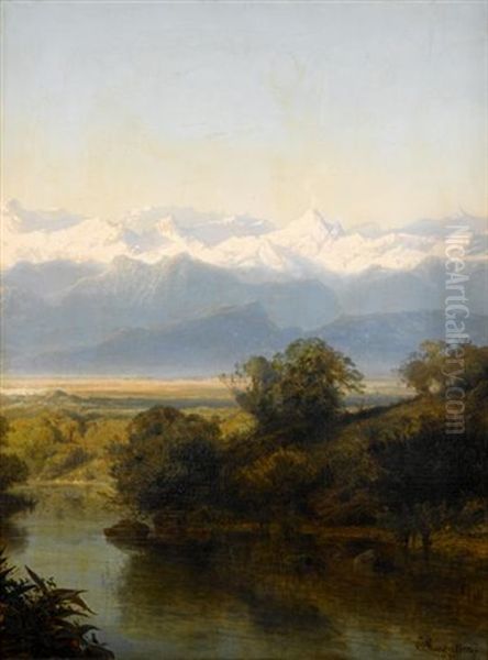 Landscape With Volcano - view 1