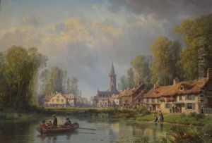 Paysage De Riviere Anime Paysage De Riviere Anime