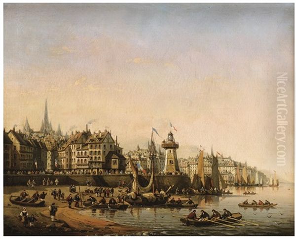 Vue D'un Port Avec Des Embarcations - view 1