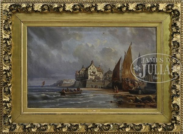 French Fishing Port - view 1