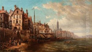 Vue Du Port D'anvers