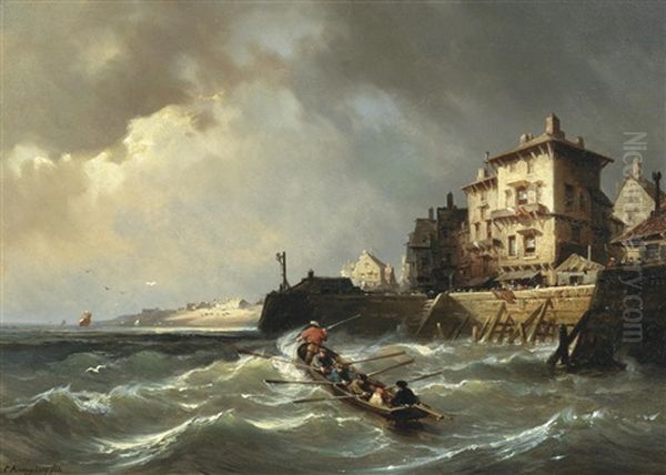 Returning To Harbour - view 1