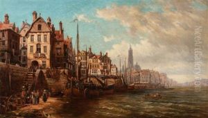 Vue Du Port D'anvers: L'embouchure De L'escaut