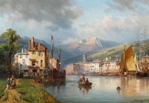 Idyllische Ansicht Von Grenoble