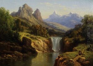 Paysage De Montagne Anime
