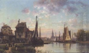 Vilvorde, Belgium by Charles Euphrasie Kuwasseg