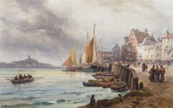A French Port - view 1