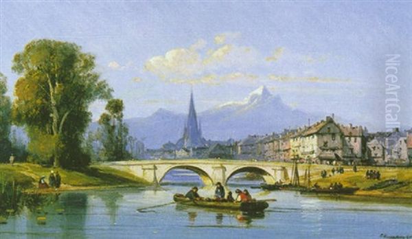 Vue De Grenoble (?) - view 1