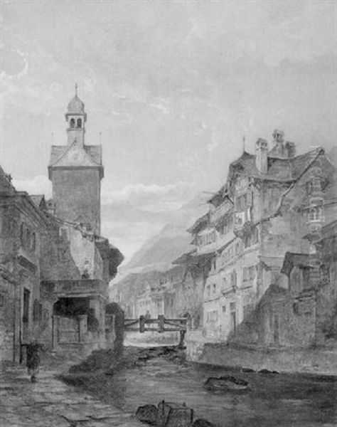 Ansicht Von Annecy In Den Franzosischen Alpen - view 1