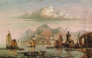 Vue D'un Port Francais