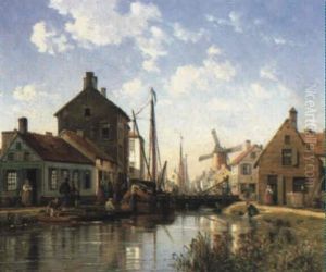 Dutch Town Scene