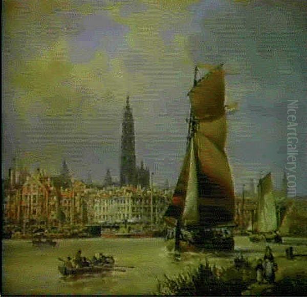 A View Of Dieppe Harbour - view 1