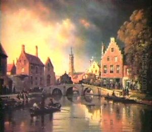 River Town Scenes. River Town Scenes.