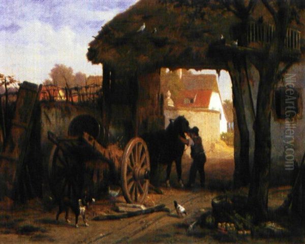 Het Tuigen Van Het Paard - view 1