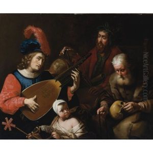 The Four Ages Of Man by Gysbrecht Van Der Kuyl