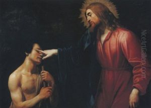 Cristo Risana Il Cieco by Gysbrecht Van Der Kuyl