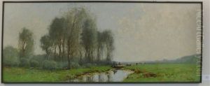 A Summer Landscape With Cattle Grazing by Cornelis Kuypers