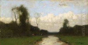 Bachlandschaft Mit Weidenden Kuhen by Cornelis Kuypers