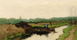 Bloembollen Velden by Cornelis Kuypers