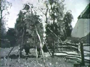 Haystack In A Barnyard by Cornelis Kuypers