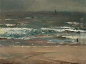 Beach View, Groet/bergen by Harrie Kuyten