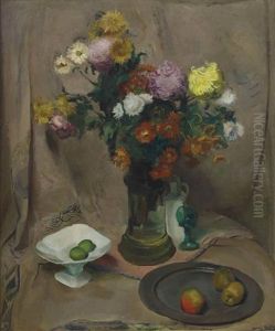 Stilleven Chrysanten