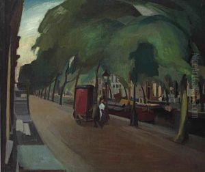 Amsterdamse Gracht Met Orgeldraaier