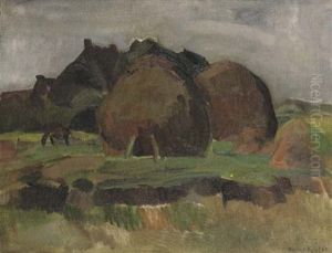 Hay Stacks In A Landscape, Schoorl