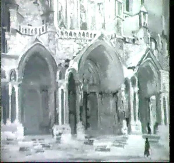 Porch Of A Cathedral - view 1