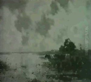 Cattle On A Lake Shore