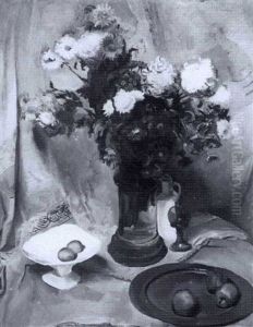 Still Life With Flowers In A Vase Still Life With Flowers In A Vase