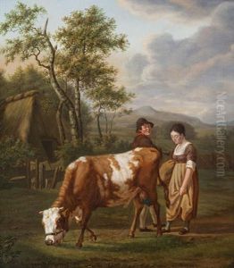 'retour A La Ferme" Paneel