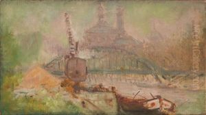 Parisian Landscape - Trocadero by Konstantin Kuznetsov