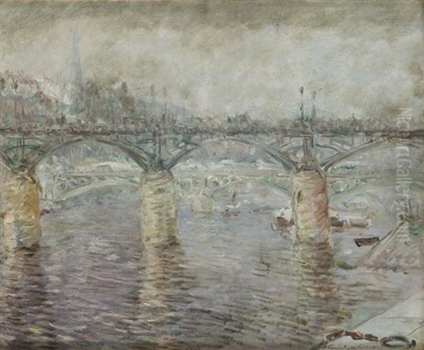 Pont Des Arts In Paris - view 1