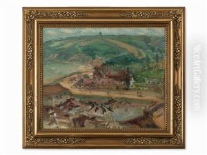 Crimean Landscape by Konstantin Kuznetsov