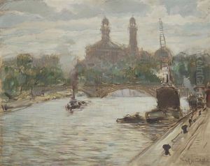 La Seine A Paris by Konstantin Kuznetsov